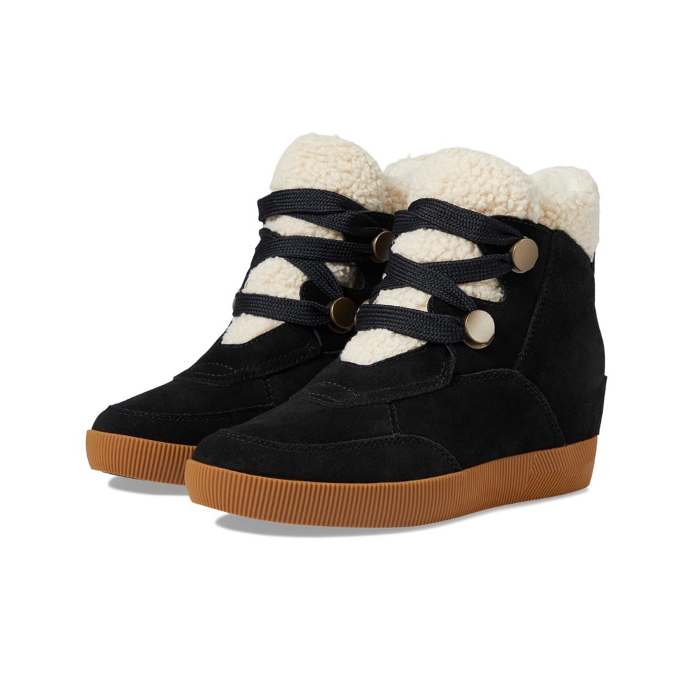 SOREL Out N About Cozy Wedge footwear.